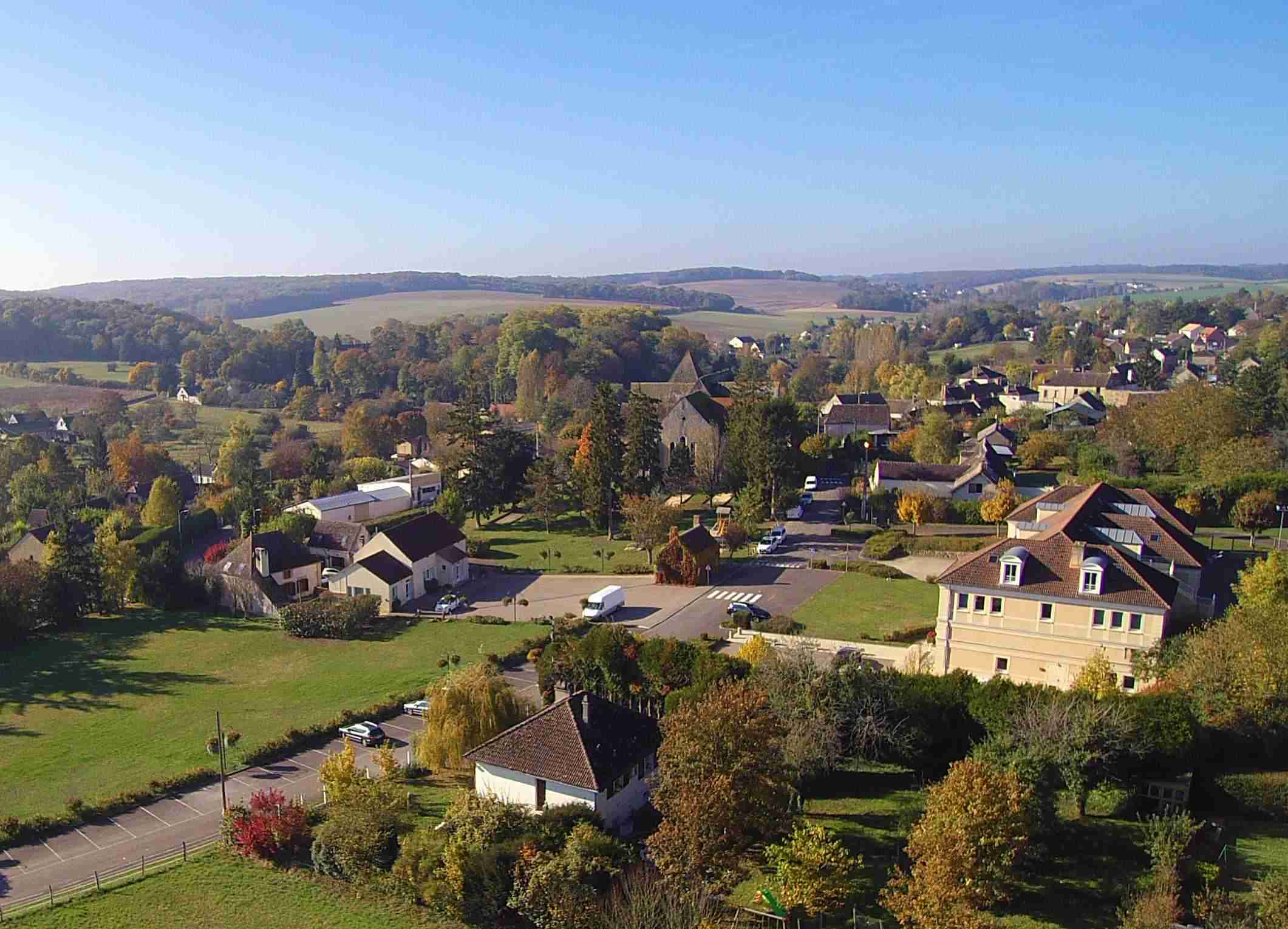 Nailly site de la commune